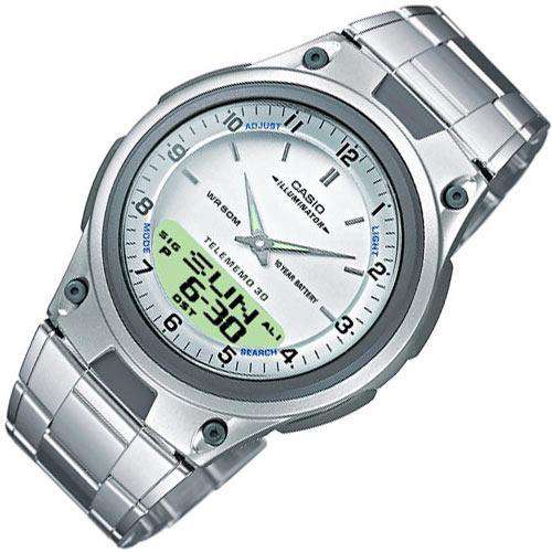 Casio AW-80D-7AVDF Silver Stainless Steel Strap Watch for Men-Watch Portal Philippines