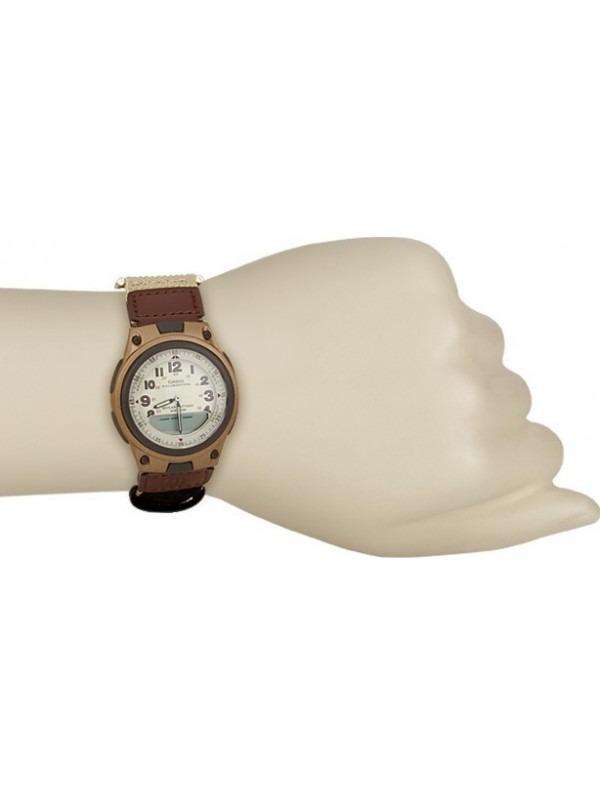 Casio AW-80V-5BVDF Brown Nylon Watch for Men and Women-Watch Portal Philippines