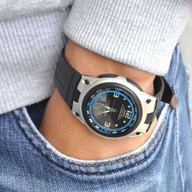 Casio AW-82-1AVDF Black Resin Watch for Men and Women-Watch Portal Philippines