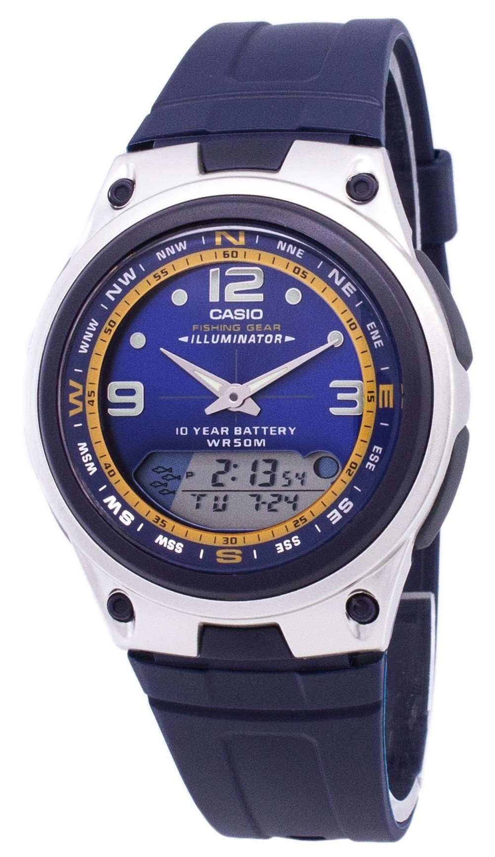 Casio AW-82-2AVDF Blue Resin Strap Watch for Men-Watch Portal Philippines