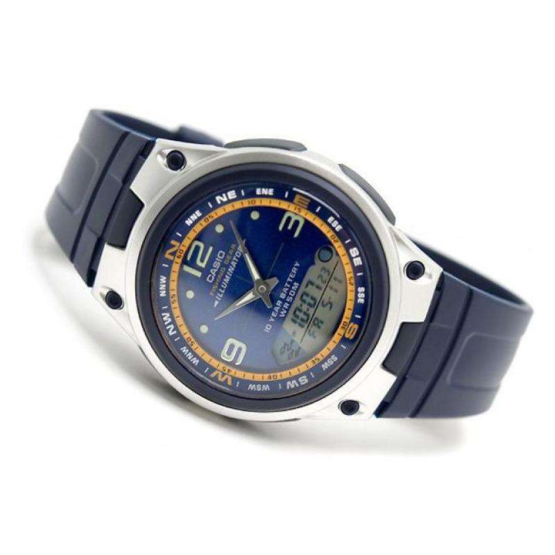 Casio AW-82-2AVDF Blue Resin Strap Watch for Men-Watch Portal Philippines