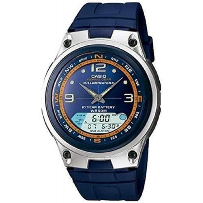 Casio AW-82-2AVDF Blue Resin Strap Watch for Men-Watch Portal Philippines