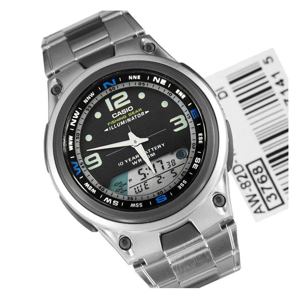 Casio AW-82D-1AV Silver Stainless Steel Strap Watch for Men-Watch Portal Philippines