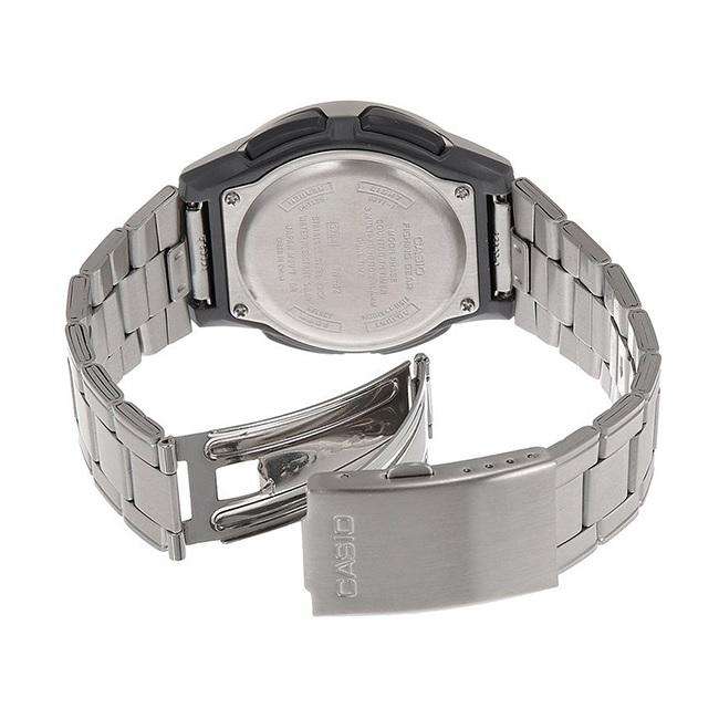 Casio AW-82D-1AV Silver Stainless Steel Strap Watch for Men-Watch Portal Philippines