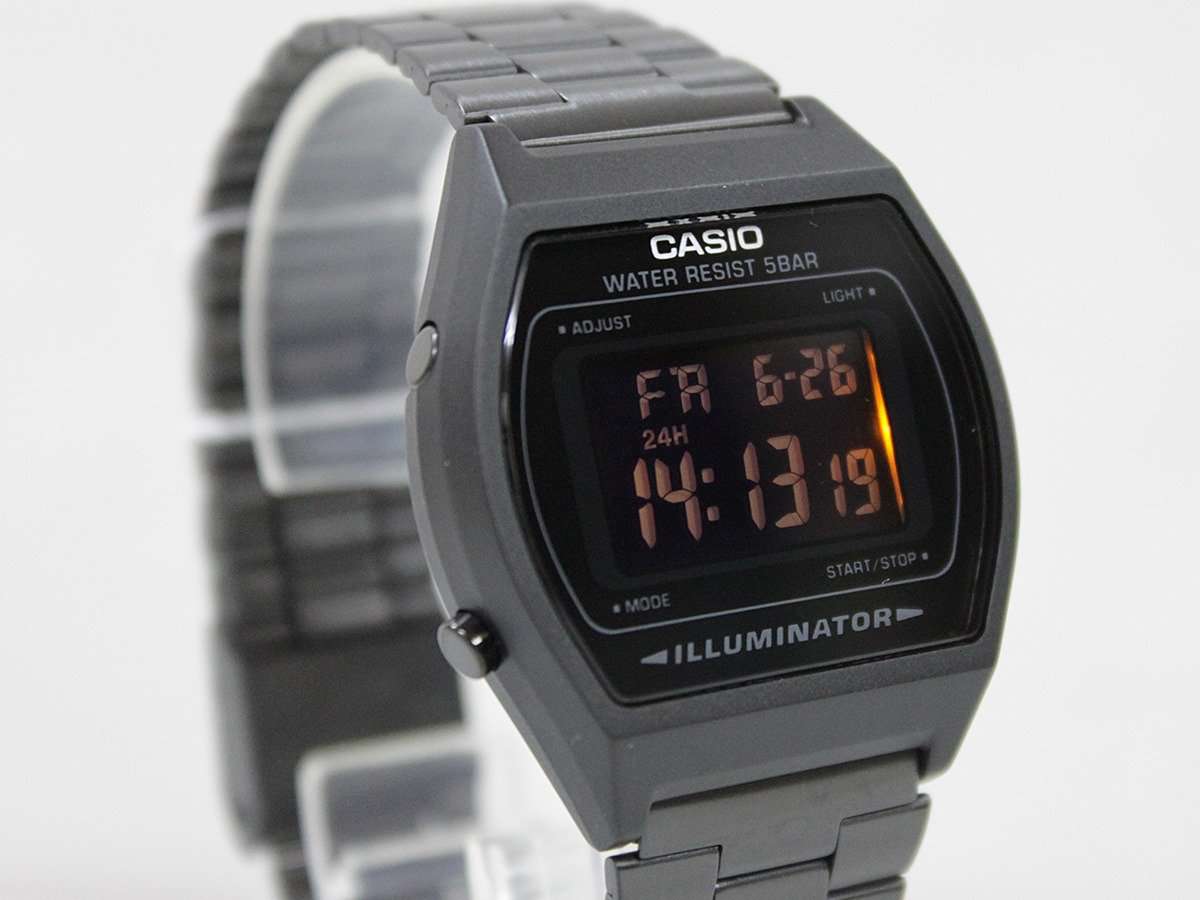 Casio B640WB-1B Black Stainless Watch for Men and Women-Watch Portal Philippines