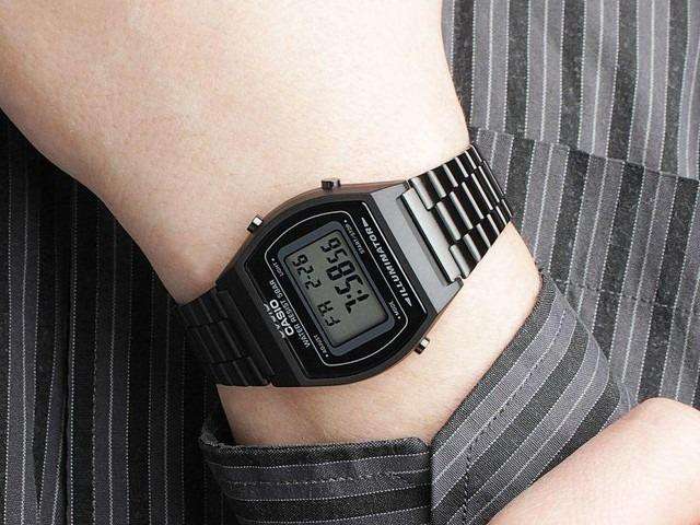 Casio B640WB-1B Black Stainless Watch for Men and Women-Watch Portal Philippines
