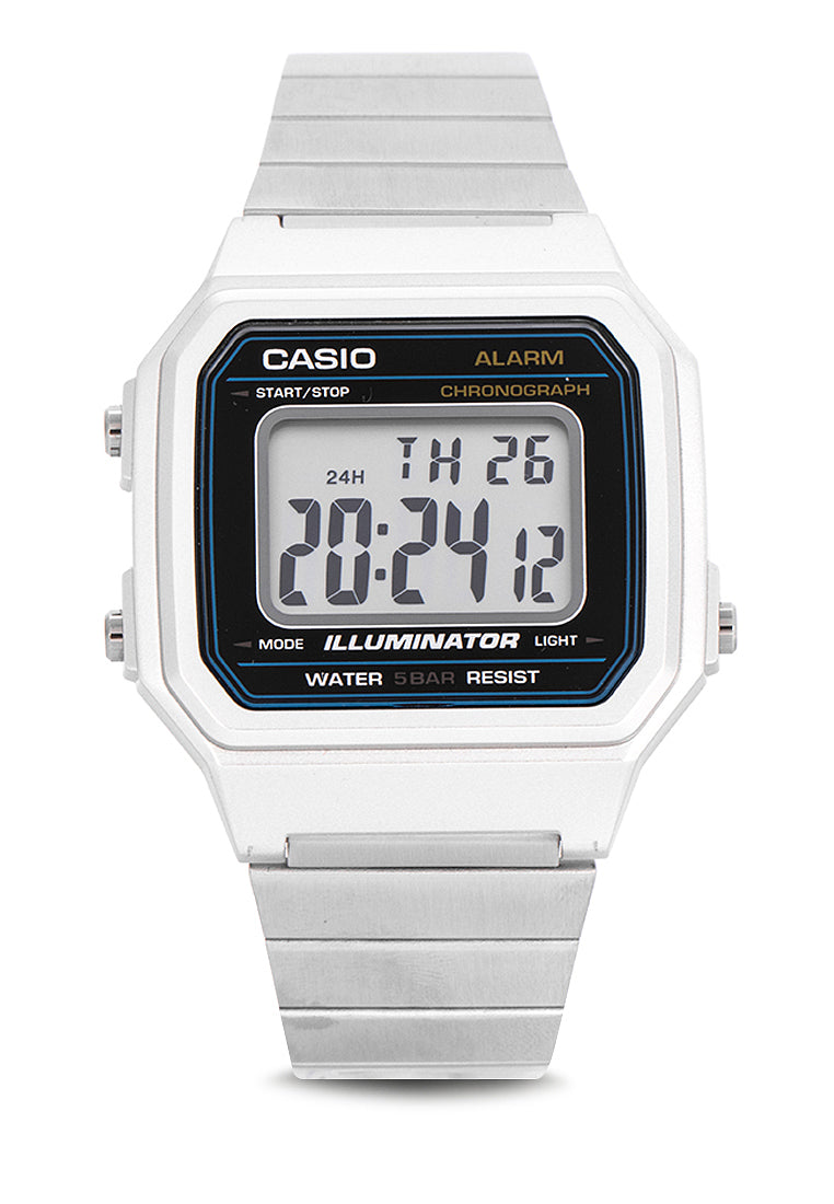 Casio B650WD-1A Digital Stainless Steel Strap Watch-Watch Portal Philippines