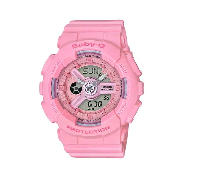 Casio Baby-g BA-110-4A1 Digital Analog Rubber Strap Watch For Women-Watch Portal Philippines
