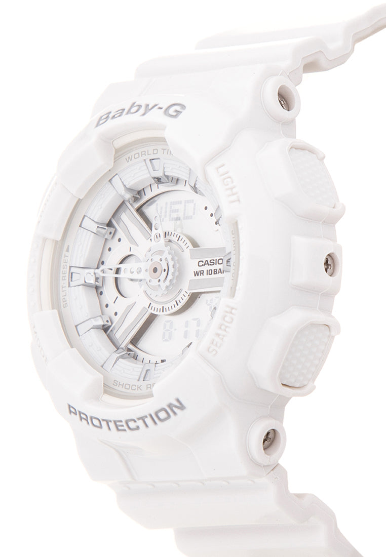 Casio Baby-g BA-110-7A3 Digital Analog Rubber Strap Watch For Women-Watch Portal Philippines