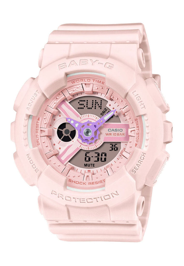 Casio Baby-g BA-110AH-4A Digital Analog Rubber Strap Watch for Women-Watch Portal Philippines