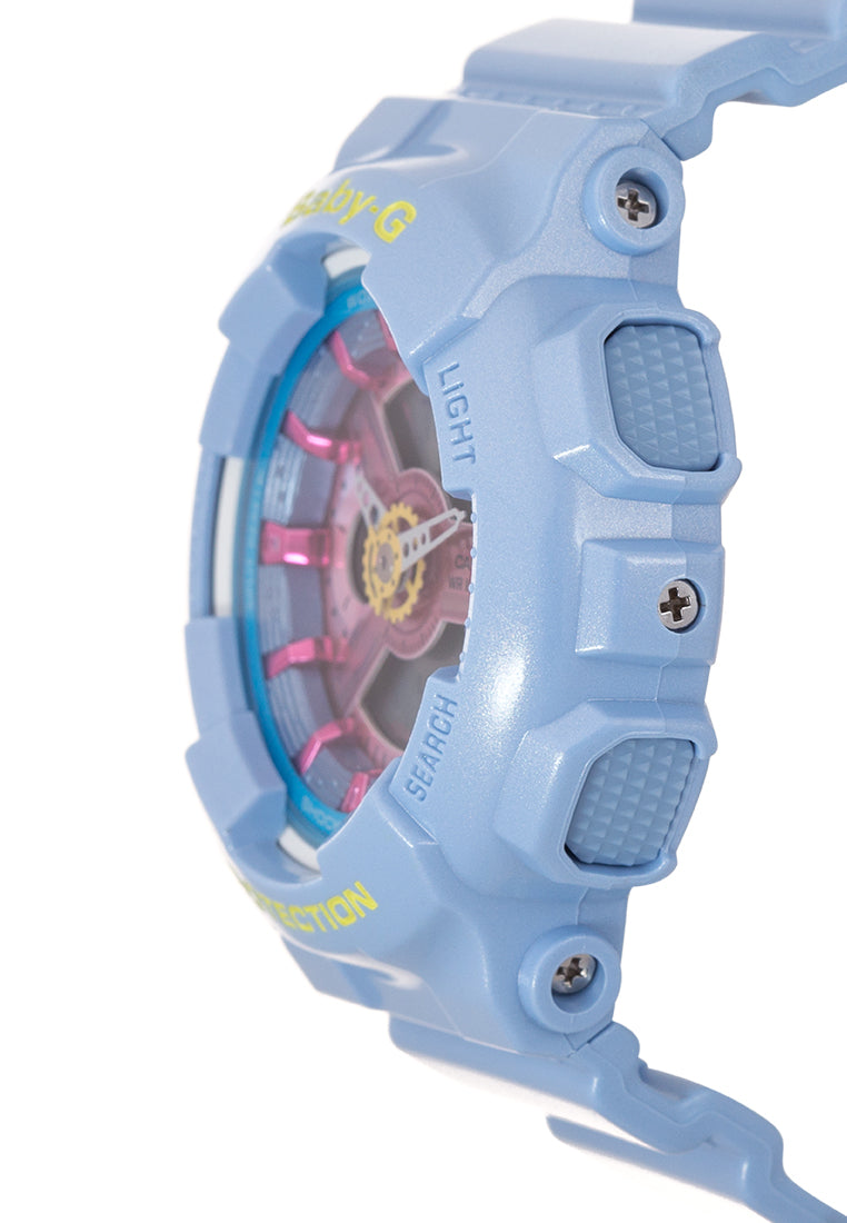 Casio Baby-g BA-110CA-2ADR Digital Analog Rubber Strap Watch For Women-Watch Portal Philippines