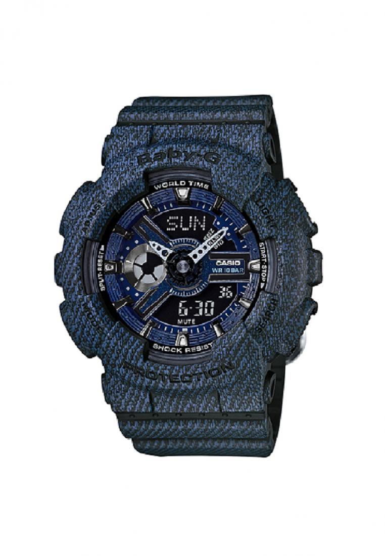 Casio Baby-g BA-110DC-2A1 Digital Analog Rubber Strap Watch For Women-Watch Portal Philippines