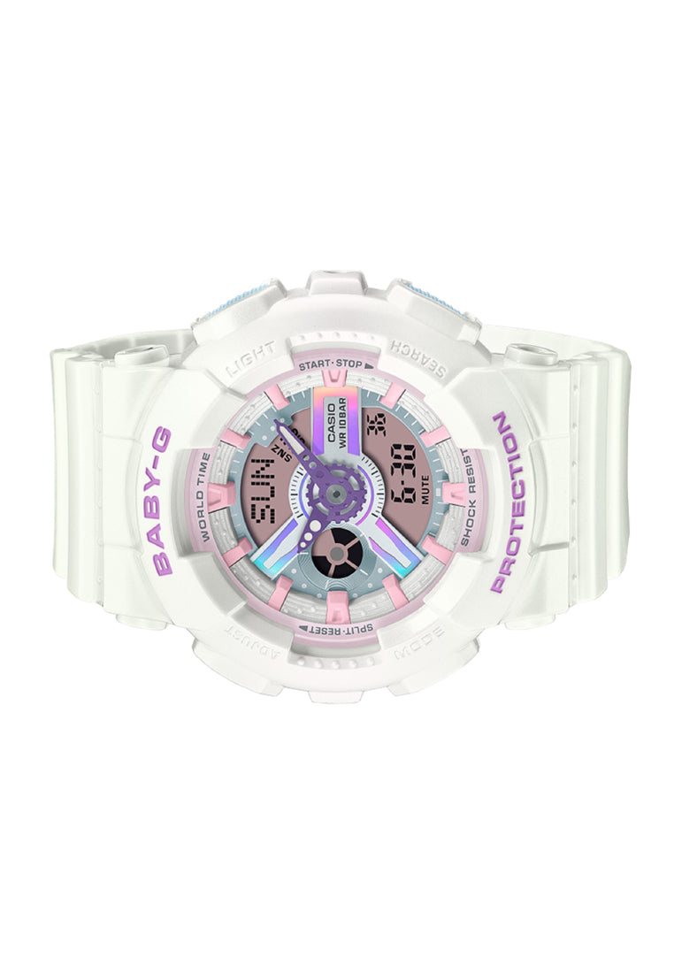 Casio Baby-g BA-110FH-7A Digital Analog Rubber Strap Watch For Women-Watch Portal Philippines