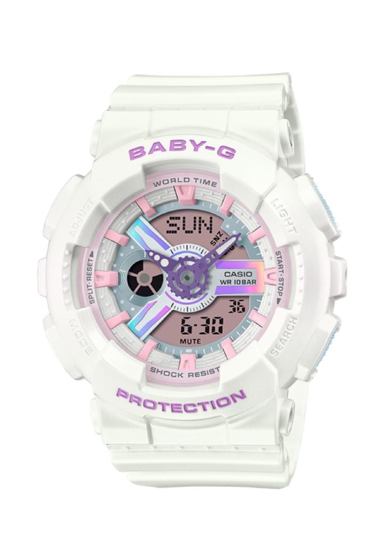 Casio Baby-g BA-110FH-7A Digital Analog Rubber Strap Watch For Women-Watch Portal Philippines