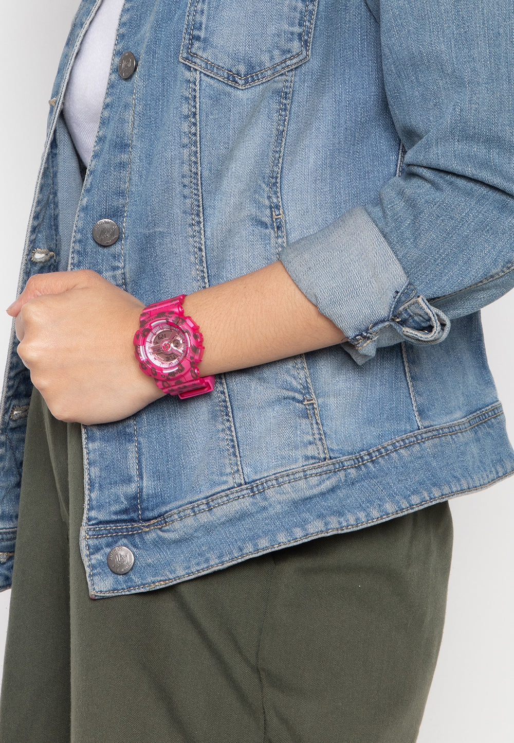 Casio Baby-g BA-110LP-4A Digital Analog Rubber Strap Watch For Women-Watch Portal Philippines