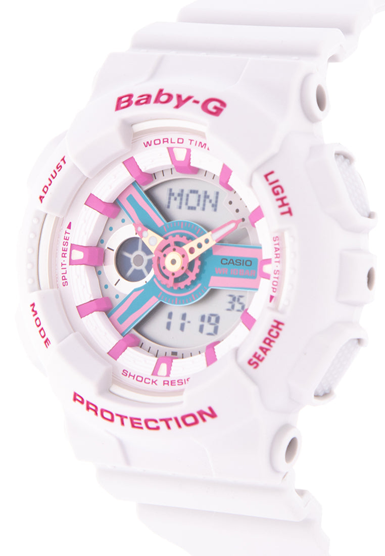 Casio Baby-g BA-110NR-8A Digital Analog Rubber Strap Watch For Women-Watch Portal Philippines
