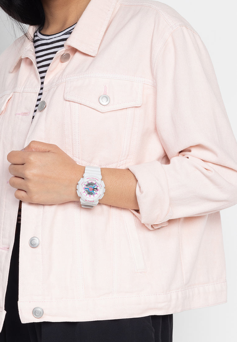 Casio Baby-g BA-110NR-8A Digital Analog Rubber Strap Watch For Women-Watch Portal Philippines