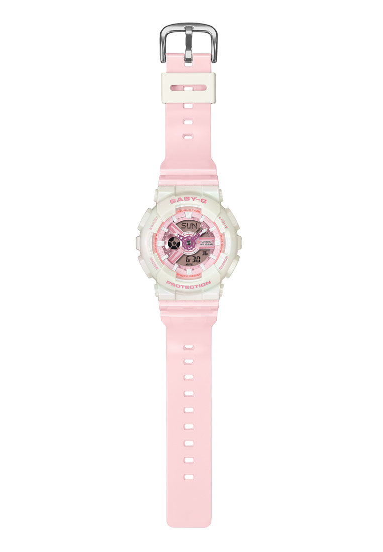 Casio Baby-g BA-110PD-4ADR Rubber Strap Digital Analog Watch for Women-Watch Portal Philippines