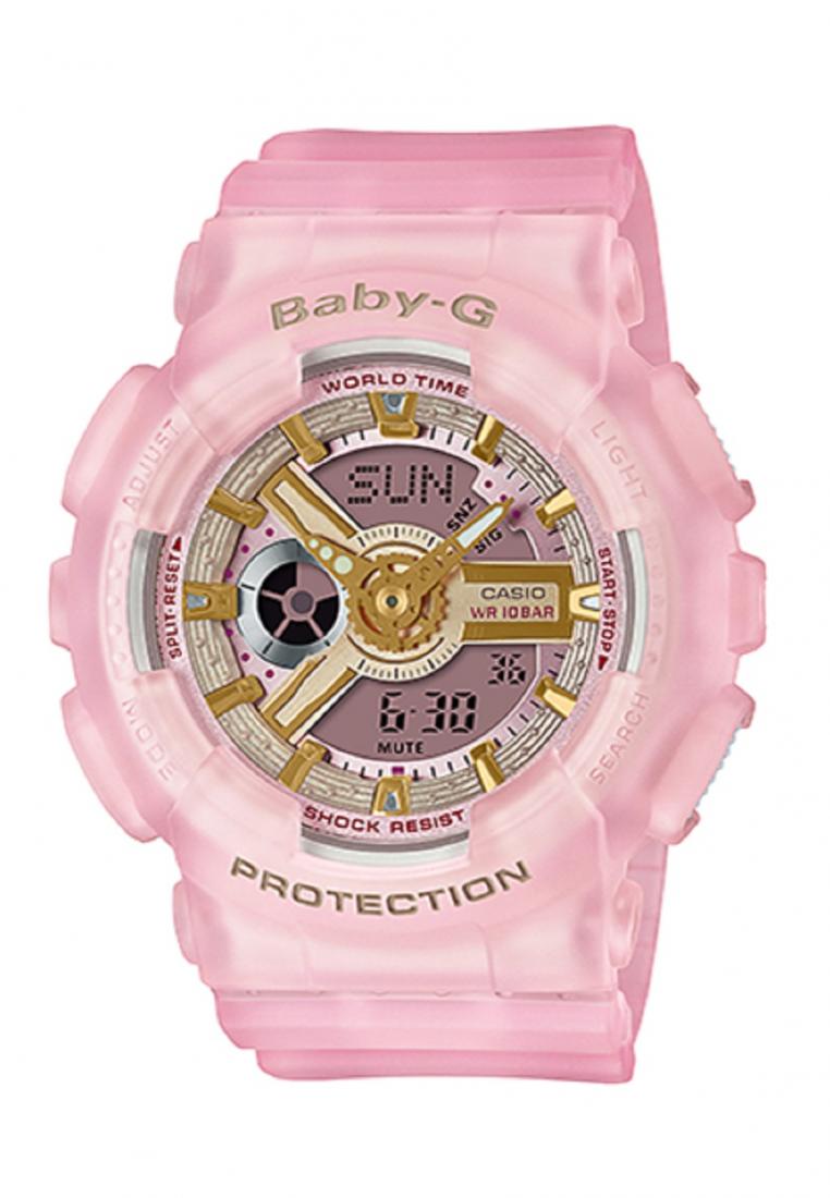Casio Baby-g BA-110SC-4A Digital Analog Rubber Strap Watch For Women-Watch Portal Philippines
