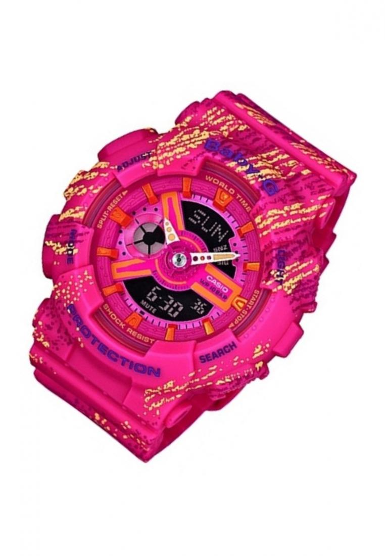 Casio Baby-g BA-110TX-4A Digital Analog Rubber Strap Watch For Women-Watch Portal Philippines