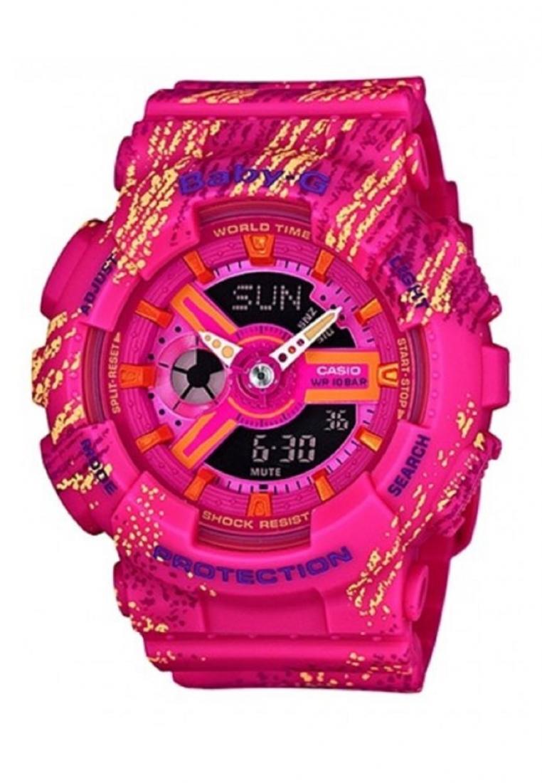 Casio Baby-g BA-110TX-4A Digital Analog Rubber Strap Watch For Women-Watch Portal Philippines