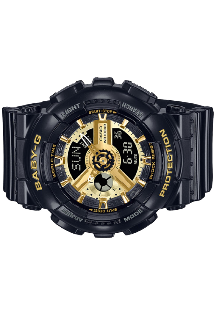 Casio Baby-g BA-110X-1A Digital Analog Rubber Strap Watch For Women-Watch Portal Philippines