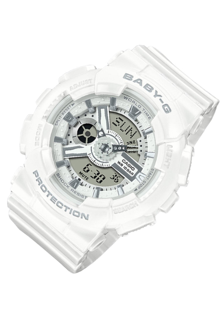 Casio Baby-g BA-110X-7A3 Digital Analog Rubber Strap Watch For Women-Watch Portal Philippines