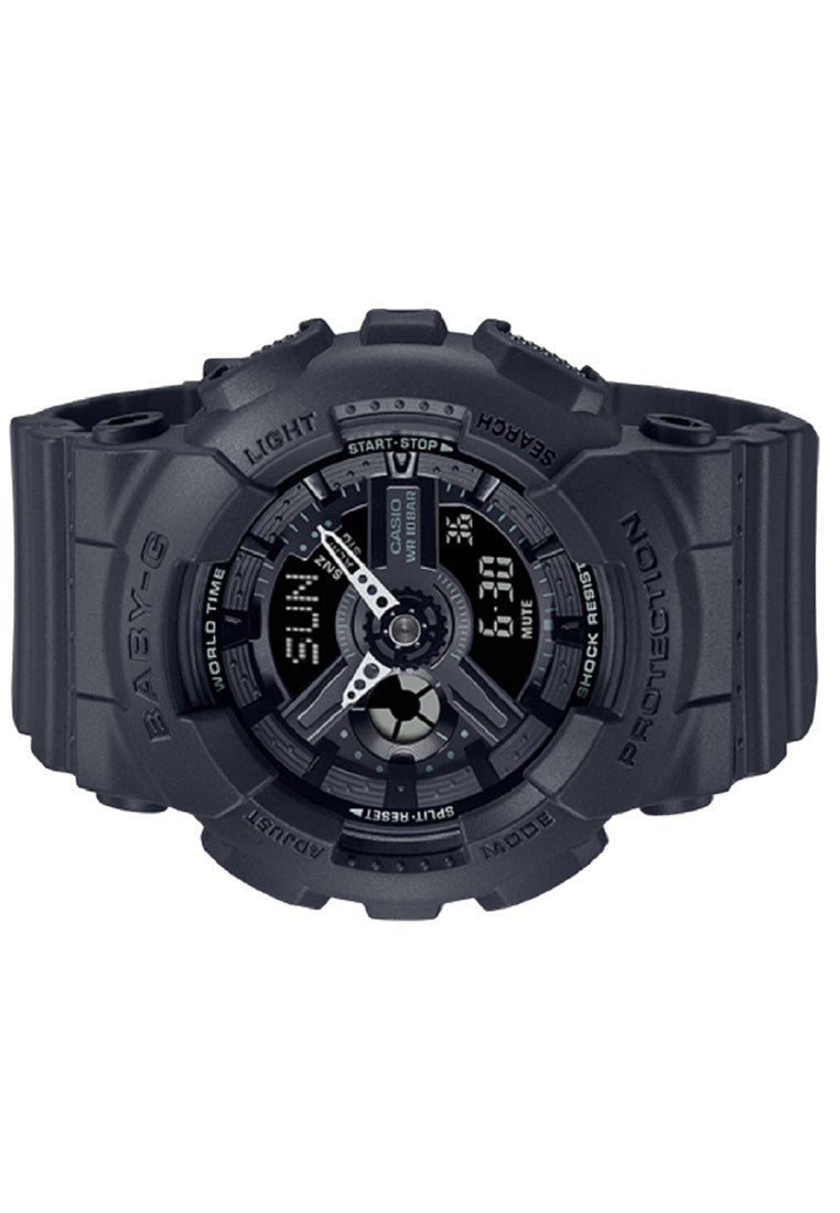 Casio Baby-g BA-110XBC-1A Digital Analog Rubber Strap Watch For Women-Watch Portal Philippines