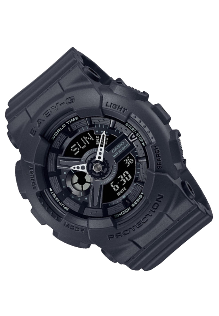 Casio Baby-g BA-110XBC-1A Digital Analog Rubber Strap Watch For Women-Watch Portal Philippines