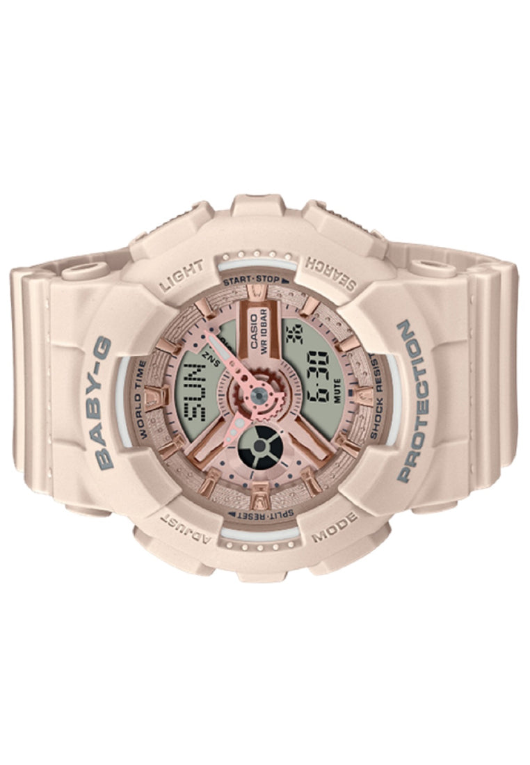Casio Baby-g BA-110XCP-4A Digital Analog Rubber Strap Watch For Women-Watch Portal Philippines