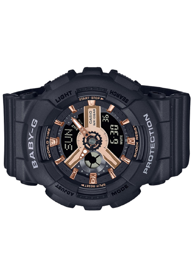 Casio Baby-g BA-110XRG-1A Digital Analog Rubber Strap Watch For Women-Watch Portal Philippines