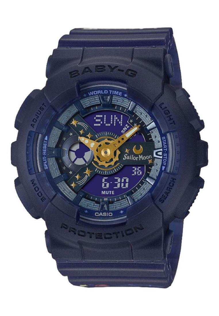 Casio Baby-g BA-110XSM-2A Digital Analog Rubber Strap Watch For Women-Watch Portal Philippines