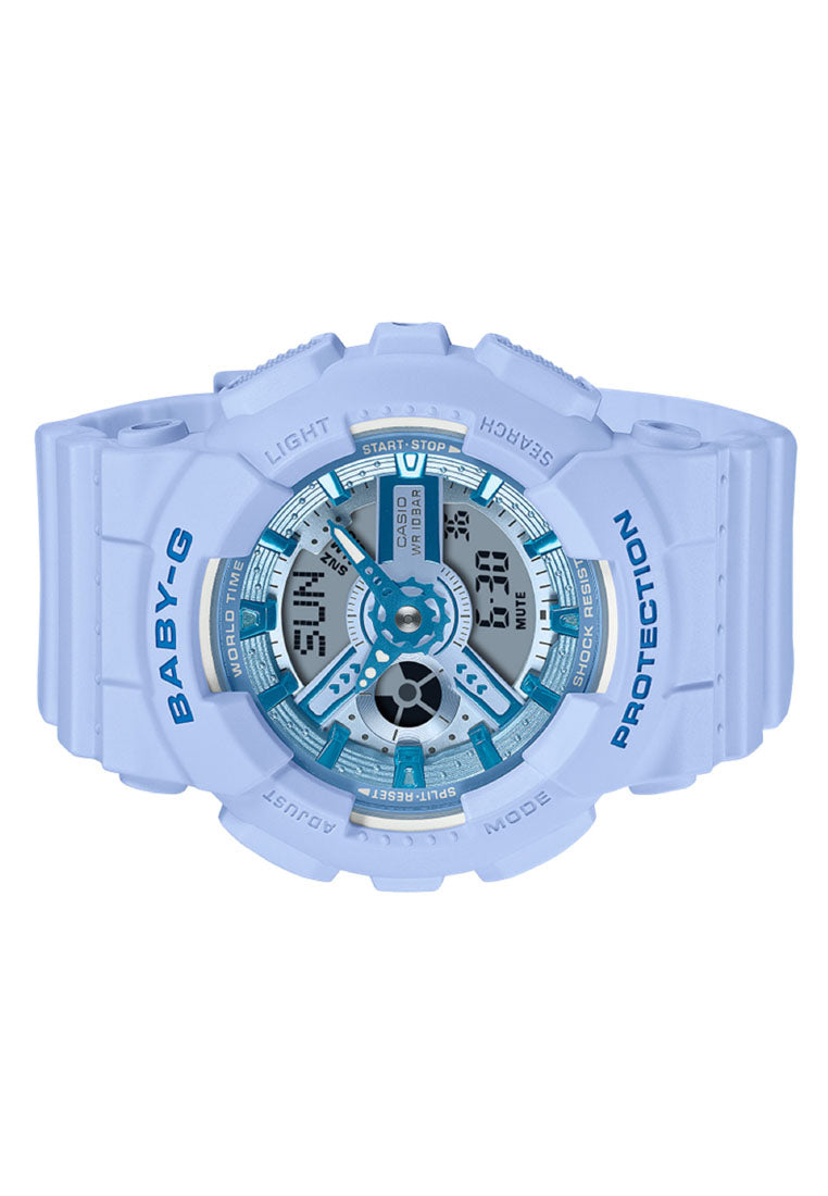 Casio Baby-g BA-110YK-2A Digital Analog Rubber Strap Watch for Women-Watch Portal Philippines