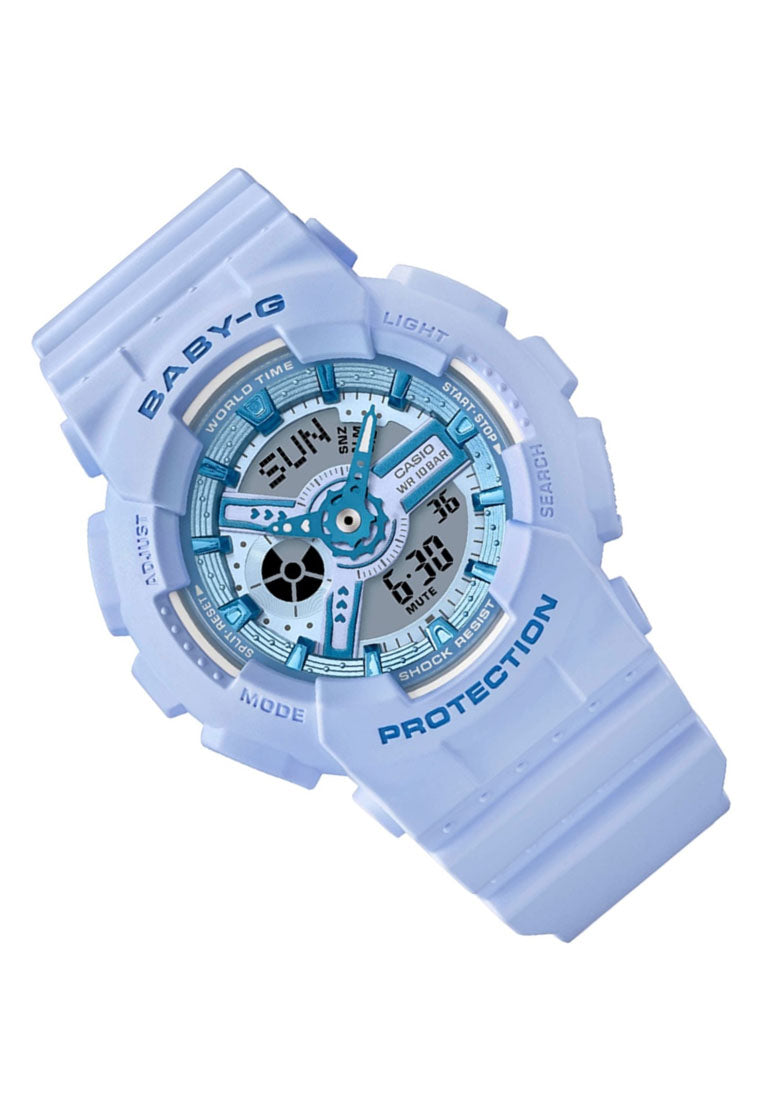 Casio Baby-g BA-110YK-2A Digital Analog Rubber Strap Watch for Women-Watch Portal Philippines