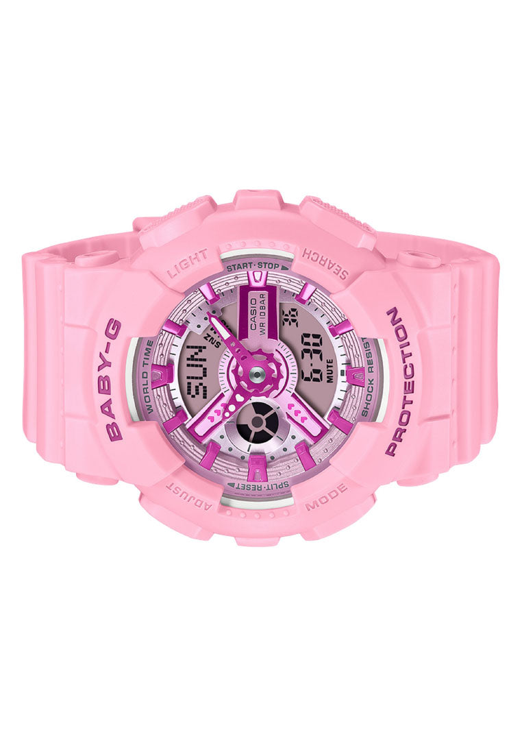 Casio Baby-g BA-110YK-4A Digital Analog Rubber Strap Watch for Women-Watch Portal Philippines