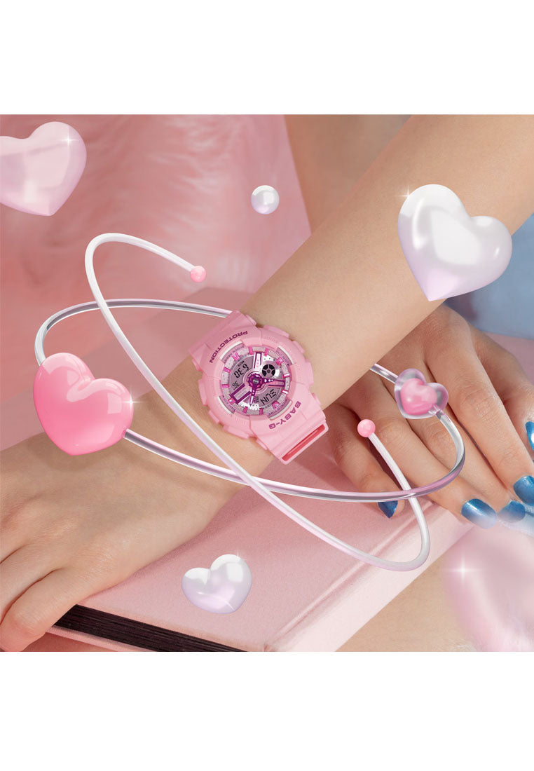Casio Baby-g BA-110YK-4A Digital Analog Rubber Strap Watch for Women-Watch Portal Philippines