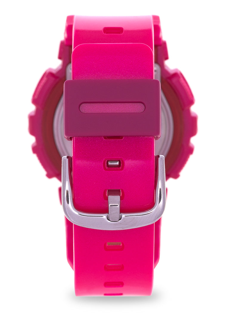 Casio Baby-g BA-112-4A Digital Analog Rubber Strap Watch For Women-Watch Portal Philippines