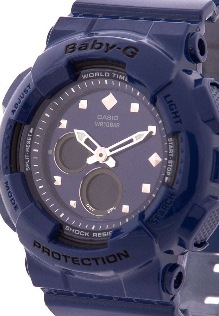 Casio Baby-g BA-125-2A Digital Analog Rubber Strap Watch For Women-Watch Portal Philippines