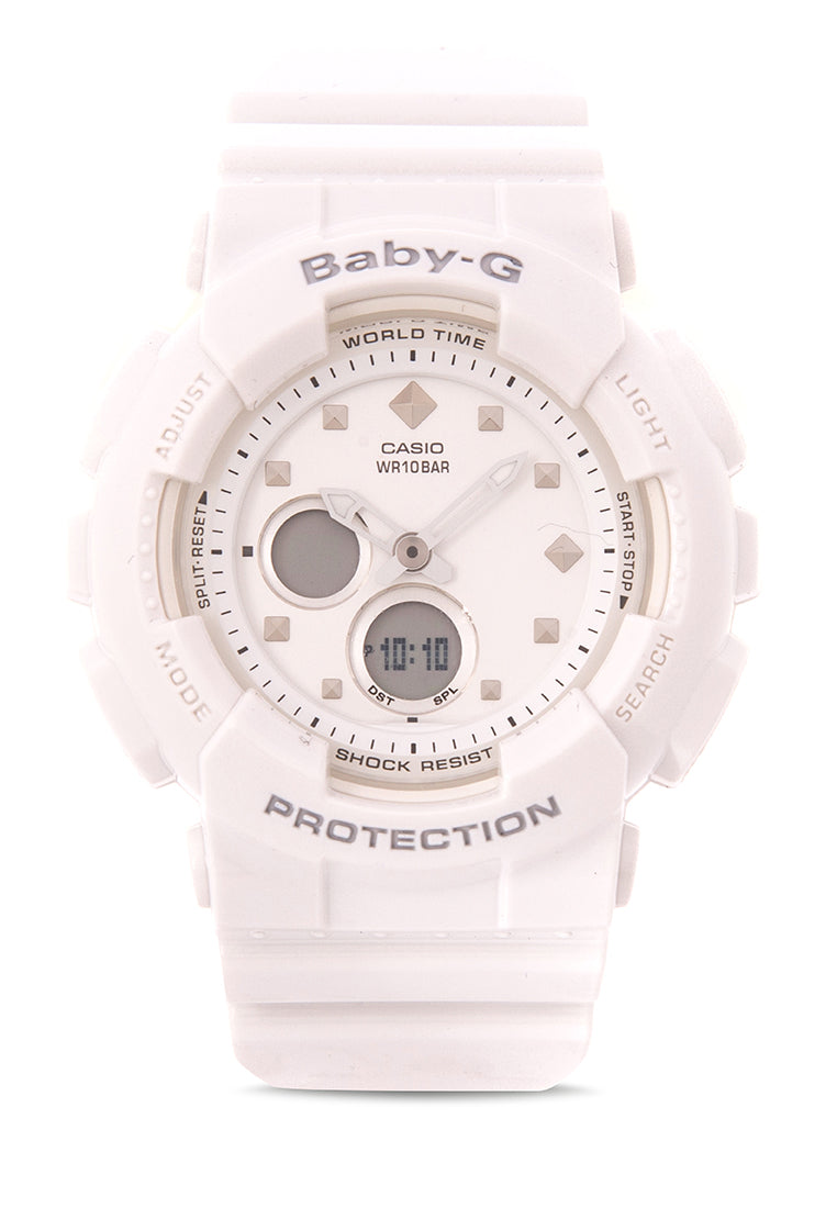 Casio Baby-g BA-125-7A Digital Analog Rubber Strap Watch For Women-Watch Portal Philippines