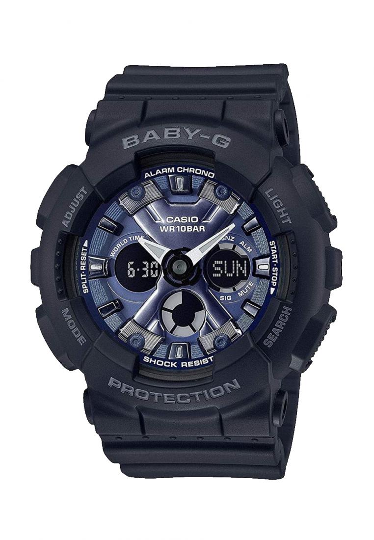 Casio Baby-g BA-130-1A2 Digital Analog Rubber Strap Watch For Women-Watch Portal Philippines