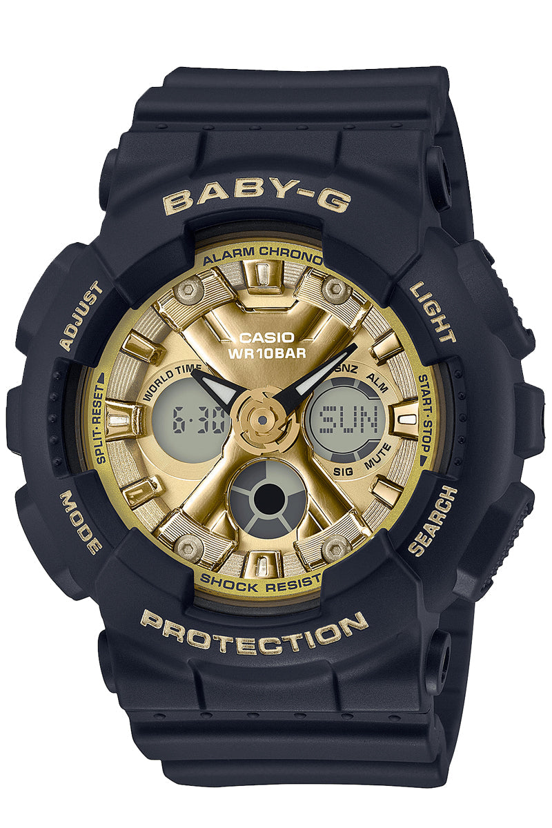 Casio Baby-g BA-130-1A3 Digital Analog Rubber Strap Watch For Women-Watch Portal Philippines