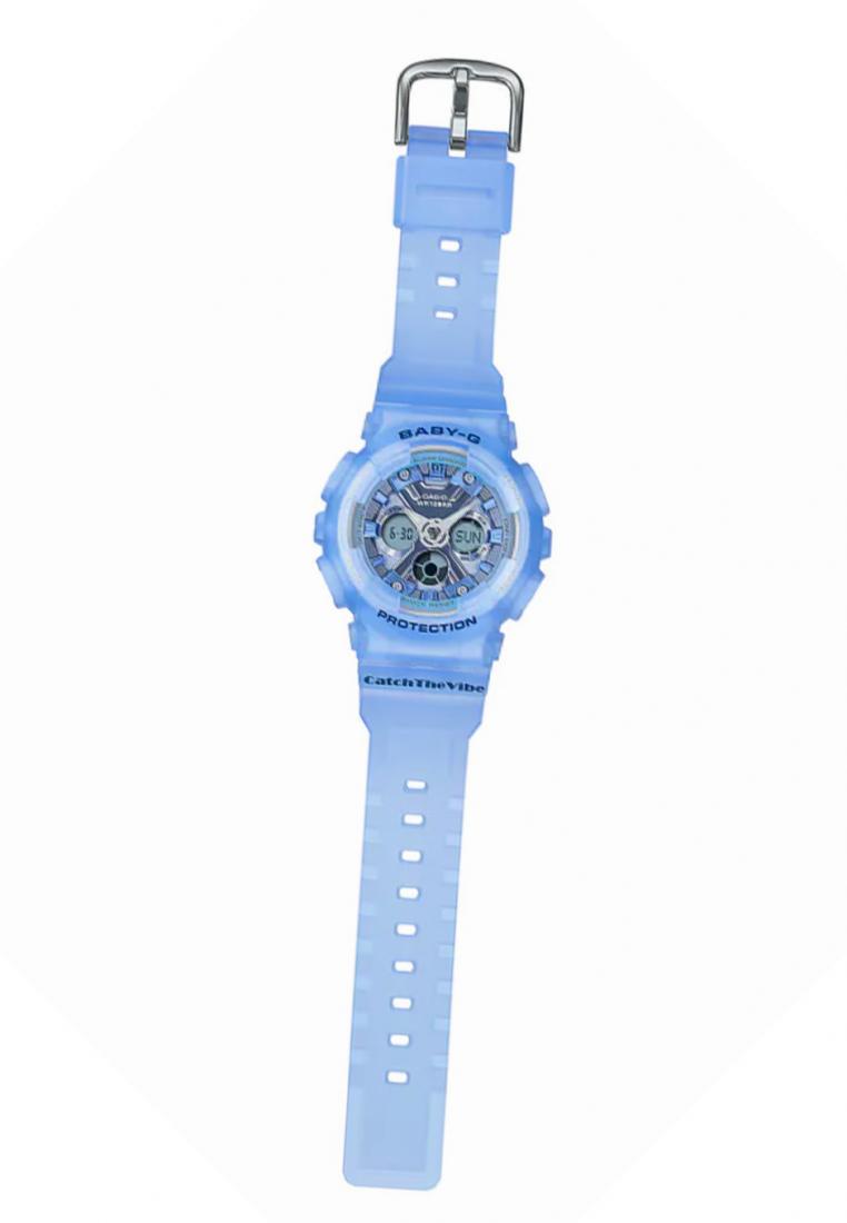 Casio Baby-g BA-130CV-2A Digital Analog Rubber Strap Watch For Women-Watch Portal Philippines