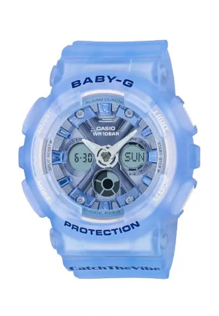 Casio Baby-g BA-130CV-2A Digital Analog Rubber Strap Watch For Women-Watch Portal Philippines