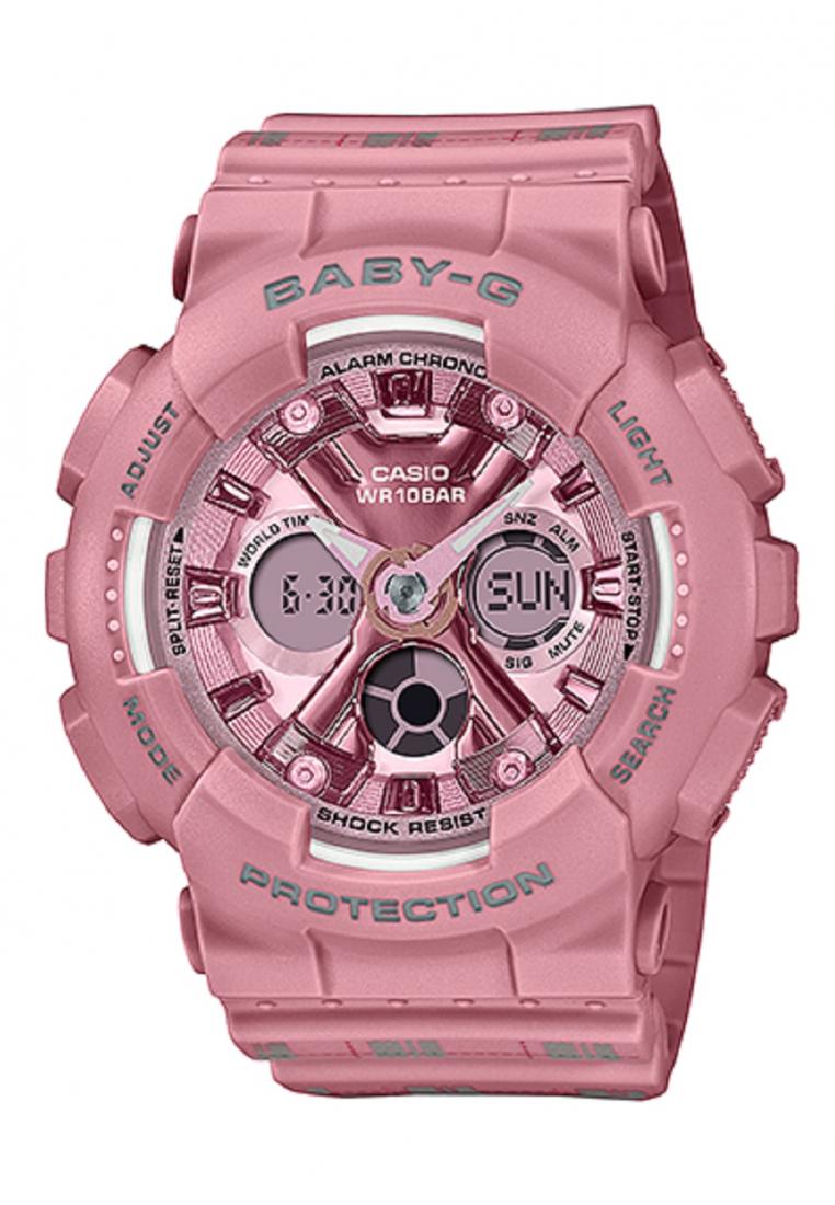 Casio Baby-g BA-130SP-4A Digital Analog Rubber Strap Watch For Women-Watch Portal Philippines
