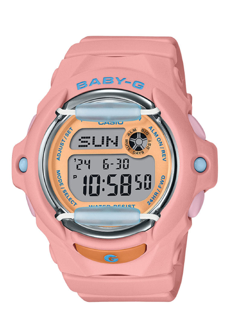 Casio Baby-g BG-169PB-4DR Digital Rubber Strap Watch For Women-Watch Portal Philippines