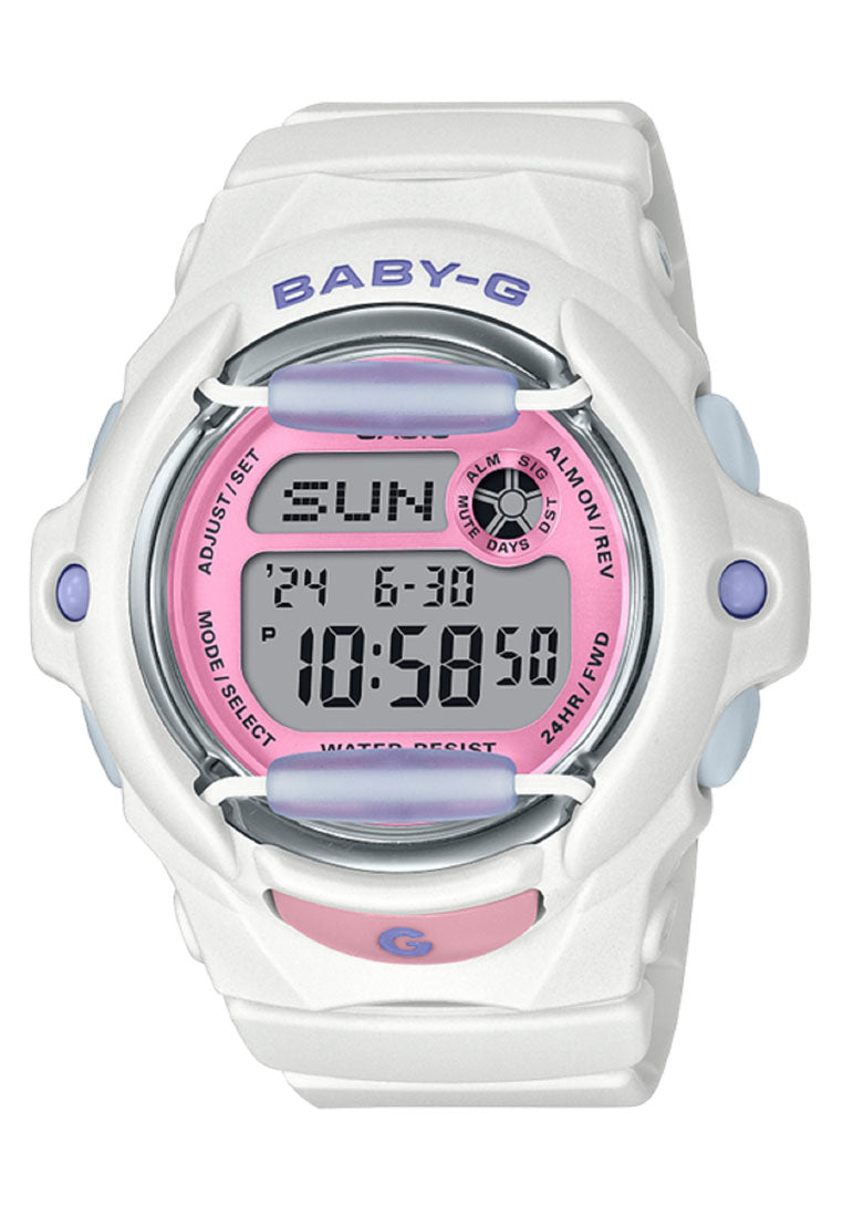 Casio Baby-g BG-169PB-7DR Digital Rubber Strap Watch For Women-Watch Portal Philippines