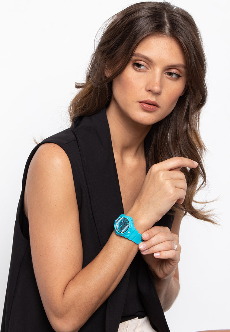 Casio Baby-g BG-169R-2B Digital Rubber Strap Watch For Women-Watch Portal Philippines
