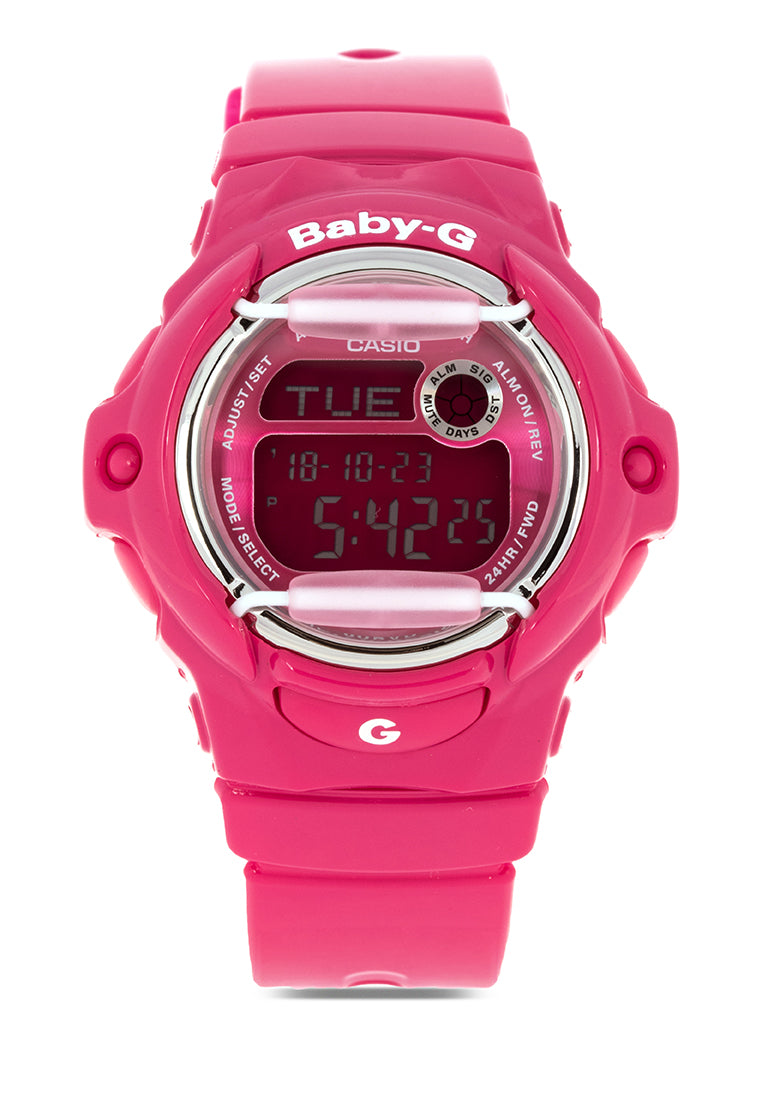 Casio Baby-g BG-169R-4B Digital Rubber Strap Watch For Women-Watch Portal Philippines