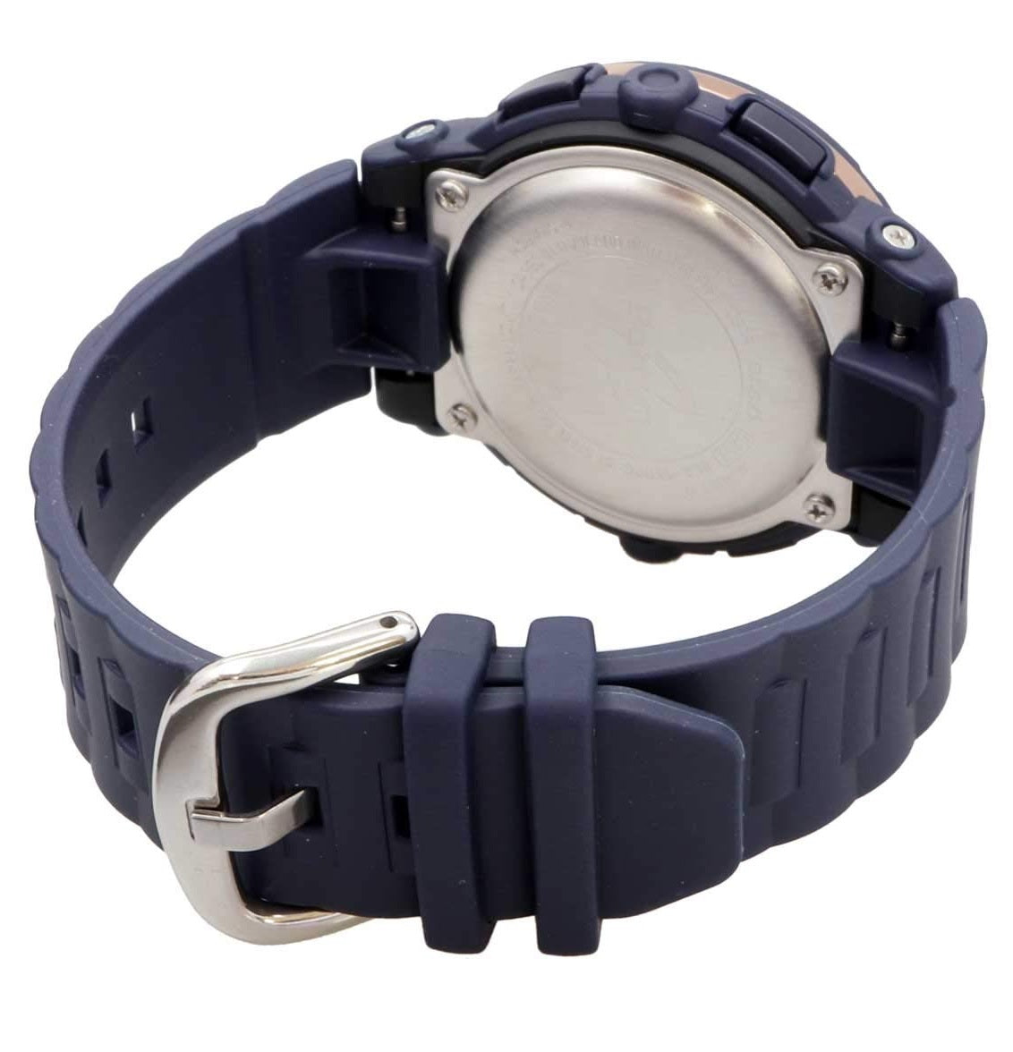 Casio Baby-g BGA-150PG-2B2 Digital Analog Rubber Strap Watch For Women-Watch Portal Philippines