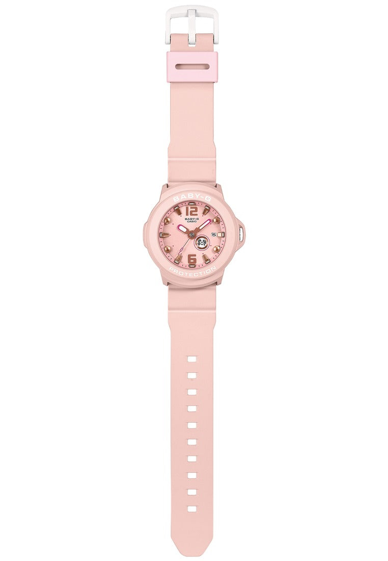 Casio Baby-g BGA-15K-4ADR Rubber Strap Analog Watch for Women-Watch Portal Philippines